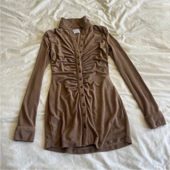 With Jean Andy Mini Dress Latte XXS - Picture 5 of 9